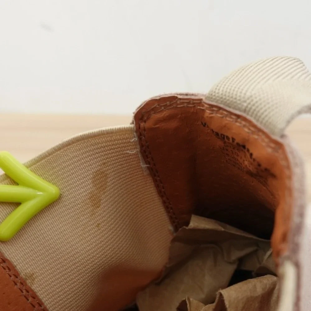 Beige Chelsea Ankle Boots Mens 11 Tan Suede Indie‎ Sleaze VINTAGE FOUNDRY CO